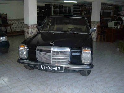 Frente do Mercedes
